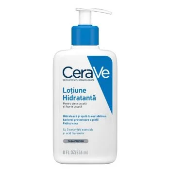 Ingrijire corporala - CeraVe Lotiune Hidratanta Fata si Corp Pentru Piele Uscata si Foarte Uscata x 236 ml