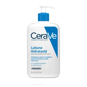 Ingrijire corporala - CeraVe Lotiune Hidratanta Fata si Corp Pentru Piele Uscata si Foarte Uscata x 473 ml