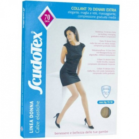 Scudotex - Ciorapi Pantaloni Preventivi S470 70DEN Negru 2