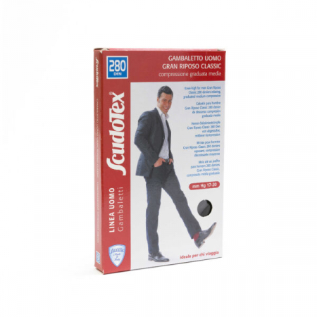 Scudotex - Ciorapi Preventie S450 Pentru Barbati 280DEN Negru 4