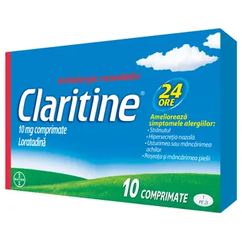 Medicamente fara reteta - Claritine 10 mg x 10 cpr.