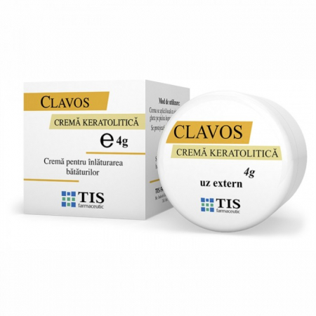 Creme si unguente - Tis Clavos Crema Keratolitica x 4 g