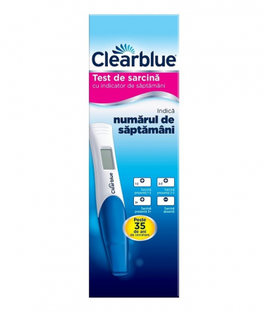 Viata sexuala - Clearblue Test De Sarcina Digital Cu Indicator De Saptamani