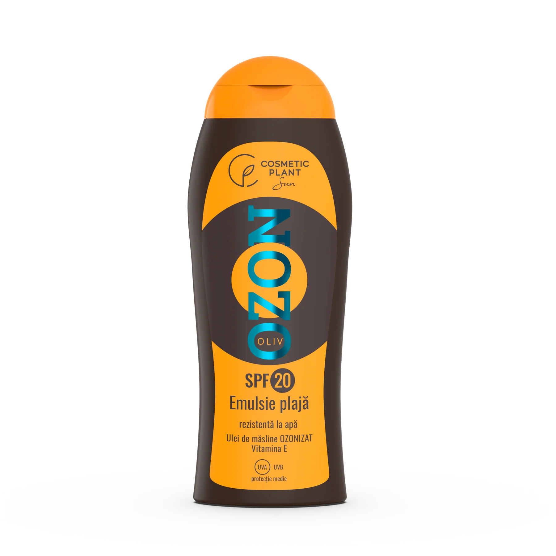 Protectie solara - Cosmetic Plant Ozon Emulsie Plaja Rezistenta La Apa Cu Ulei De Masline Ozonizat SPF20 x 200 ml
