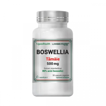 Afectiuni osteo-musculo-articulare - Cosmo Pharm Good Health Boswellia Serrata Tamaie 500 mg x 30 cps. veg.