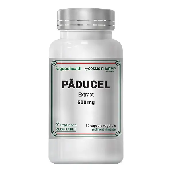 Cardiovasculare si tensiune - Cosmo Pharm Good Health Paducel Extract 500 mg x 30 cps. veg.
