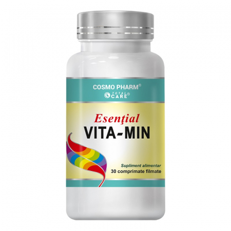 Vitamine si minerale - Cosmo Pharm Total Care Esential Vita-Min x 30 tb.