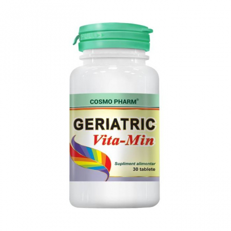 Vitamine si minerale - Cosmo Pharm Geriatric Vita-Min x 30 tb.