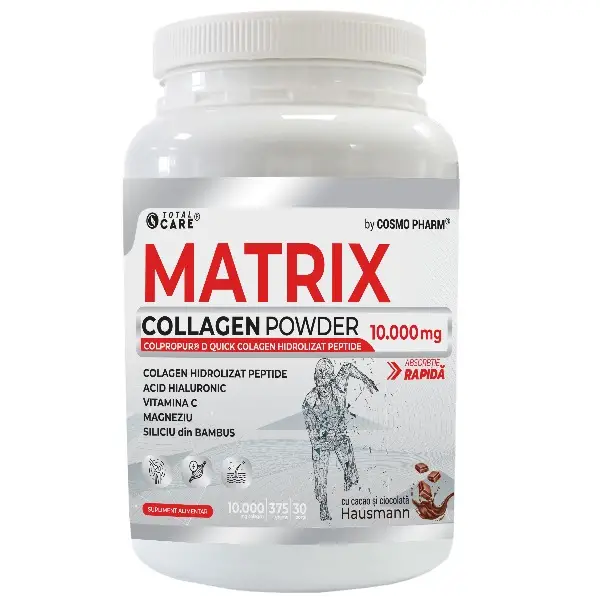 Afectiuni osteo-musculo-articulare - Cosmo Pharm Total Care Matrix Collagen Powder 10000 mg x 375 g