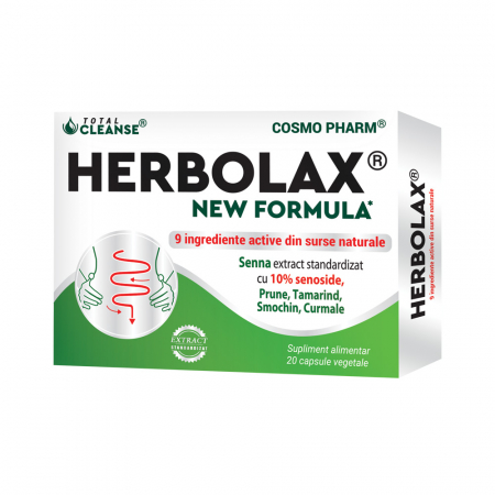 Laxative - Cosmo Pharm Total Cleanse Herbolax x 20 cps. veg.