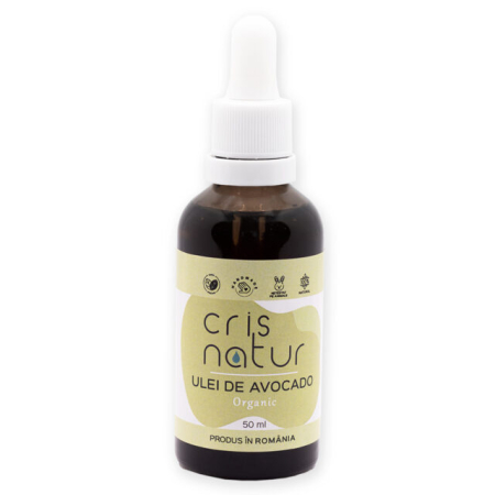 Ingrijire ten - CrisNatur Ulei De Avocado Organic Pentru Par Si Ten x 50 ml