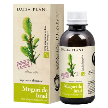 Suplimente alimentare/Dispozitive medicale - Dacia Plant Sirop Muguri De Brad x 200 ml