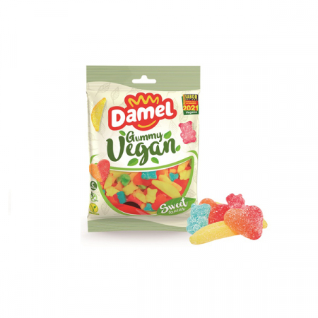 Jeleuri - Damel Jeleuri Gumate Cu Glazura Gummy Vegan x 80 g