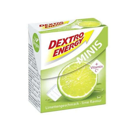 Dieta, nutritie si wellness - Dextro Energy Dextroza Minis Tablete Lime x 50 g