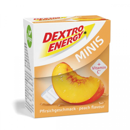 Dieta, nutritie si wellness - Dextro Energy Dextroza Minis Tablete Piersica x 50 g