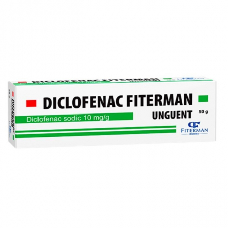 Afectiuni osteo-musculo-articulare - Diclofenac Gel 10mg/g x 50 g