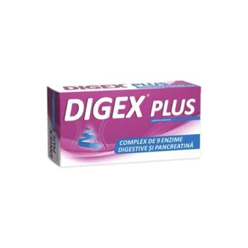 Afectiuni digestive - Digex Plus x 20 cpr. filmate
