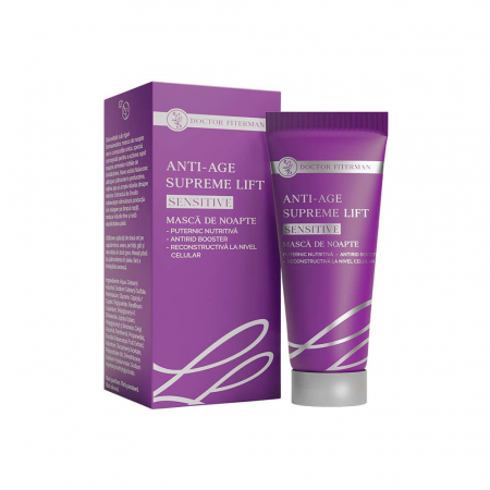 Frumusete si ingrijire - Doctor Fiterman Anti-Age Supreme Lift Sensitive Masca De Noapte x 75 ml
