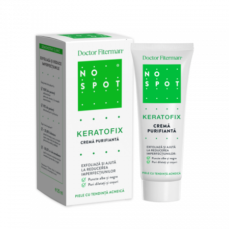 Ingrijire ten - Doctor Fiterman No Spot Keratofix Crema Purifianta x 25 ml