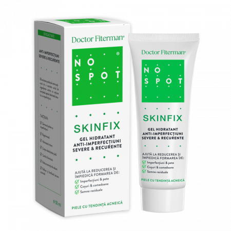 Cosmetice - Doctor Fiterman No Spot Skinfix Gel Hidratant Anti-Imperfectiuni Severe Si Recurente x 50 ml