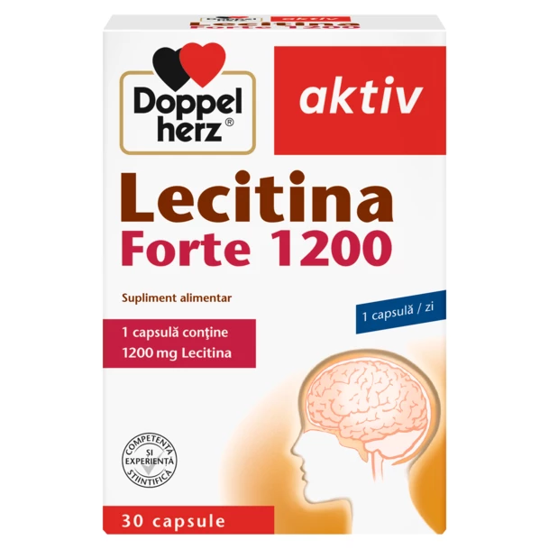 Afectiuni circulatorii - Doppelherz Aktiv Lecitina Forte 1200 mg x 30 cps.