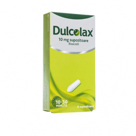 Laxative - Dulcolax 10 mg x 6 supozitoare