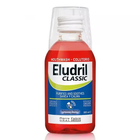 Frumusete si ingrijire - Eludril Apa de Gura x 200 ml