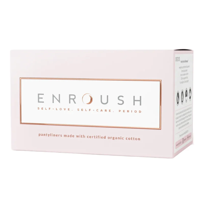 Igiena si ingrijire intima - Enroush Absorbante Bumbac Organic Zilnice Normal Absorbtie Medie x 24 bc.