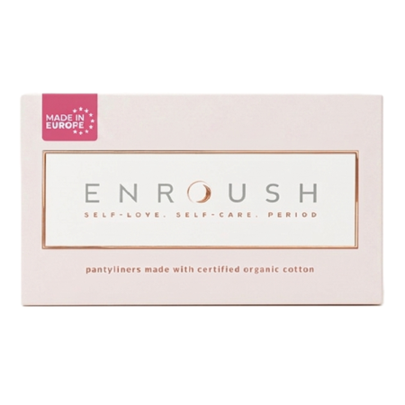 Igiena si ingrijire intima - Enroush Absorbante Bumbac Organic Zilnice Ultra Subtiri Absorbtie Mica x 24 bc.