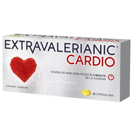 Cardiovasculare si tensiune - Extravalerianic Cardio x 30 cps.