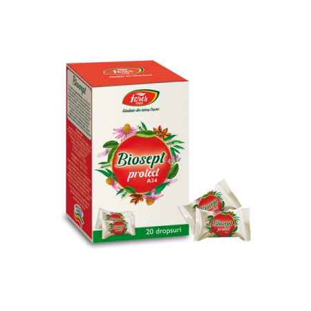 Raceala si gripa - Fares Biosept Protect A34 x 20 dropsuri