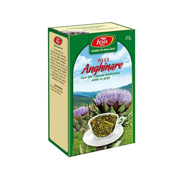 Dieta, nutritie si wellness - Fares Ceai Anghinare D112 x 50 g