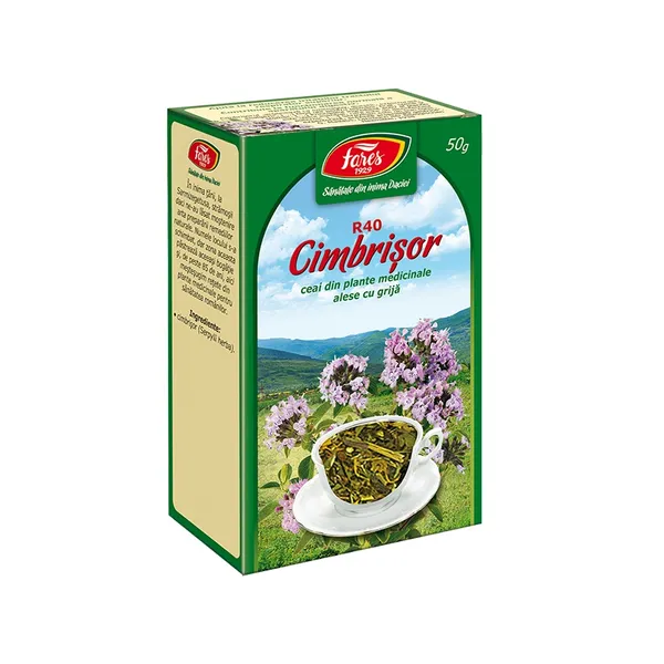 Dieta, nutritie si wellness - Fares Ceai Cimbrisor R40 x 50 g
