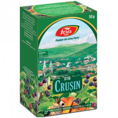 Dieta, nutritie si wellness - Fares Ceai Crusin Scoarta D116 x 50 g