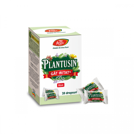 Dureri in gat - Fares Plantusin Gat Iritat R64 x 20 dropsuri