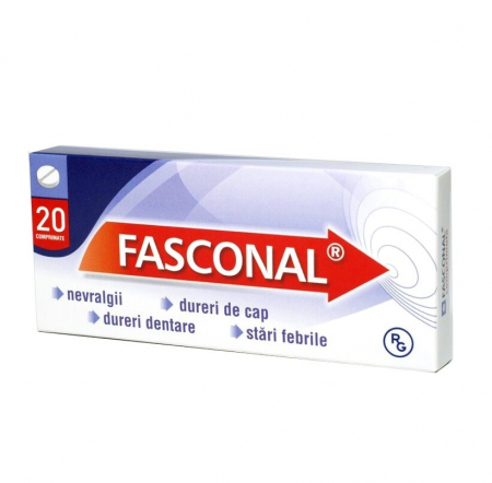 Durere si antiinflamatoare - Fasconal x 20 cpr.