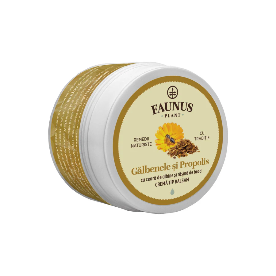 Frumusete si ingrijire - Faunus Plant Crema Tip Balsam Cu Galbenele Si Propolis x 50 ml