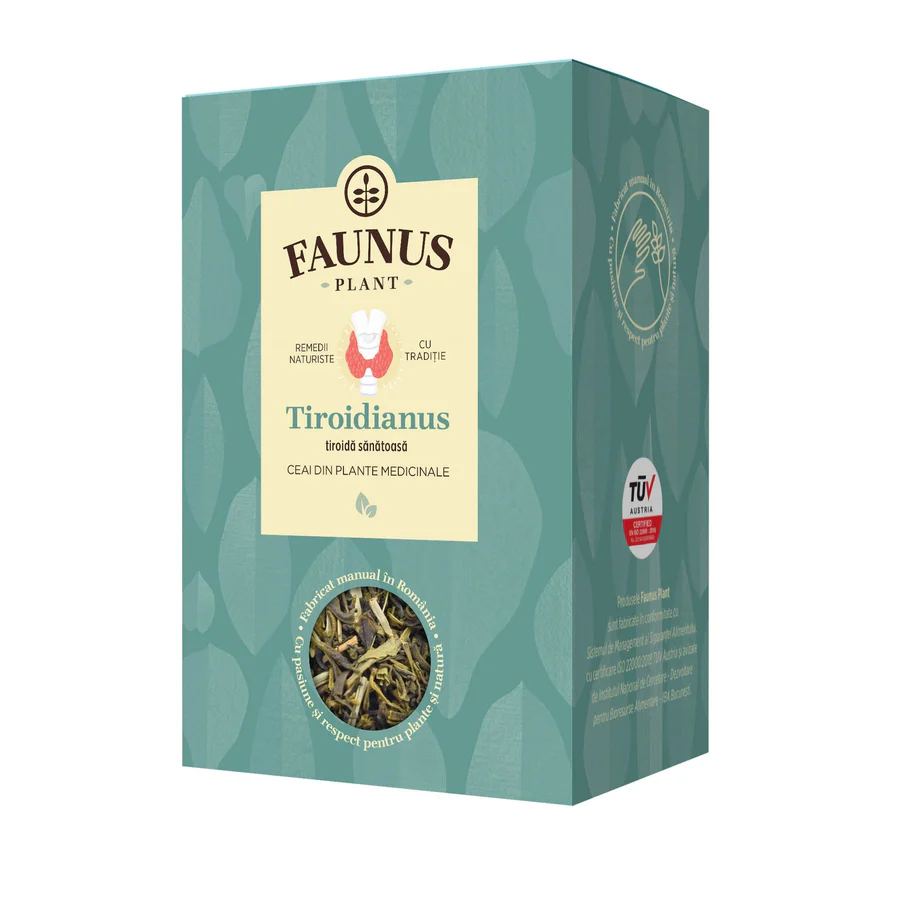 Ceaiuri - Faunus Plant Tiroidianus Ceai Tiroida Sanatoasa x 90 g