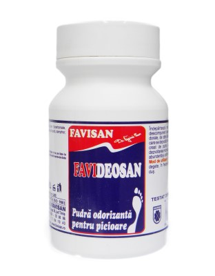 Ingrijire corporala - Favisan Favideosan Pudra Odorizanta Pentru Picioare x 100 ml
