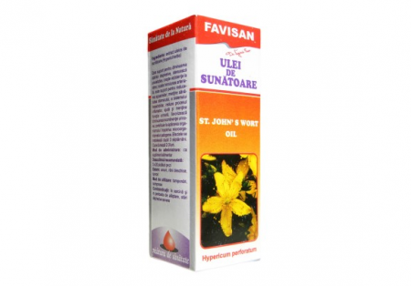 Antistres si anxietate - Favisan Ulei De Sunatoare x 30 ml