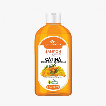 Ingrijire par - GamaNatura Sampon Cu Catina, Galbenele Si Immortelle Pentru Par Vopsit x 200 ml