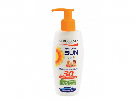Protectie solara - Gerocossen Natural Sun Lotiune Protectie Solara Pentru Copii SPF30 x 200 ml