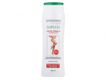 Frumusete si ingrijire - Gerocossen Supless Crema Termica Anticelulitica x 400 ml