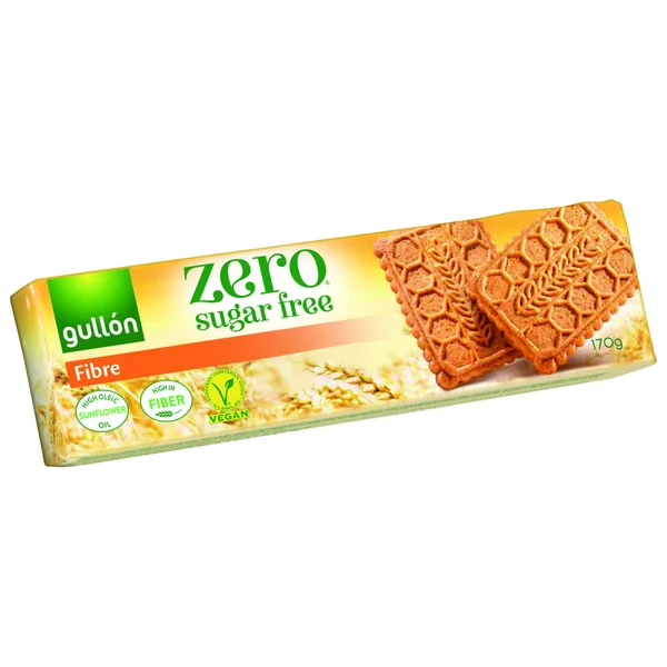 Biscuiti - Gullon Diet Nature Biscuiti Cu Fibre Fara Zahar x 170 g