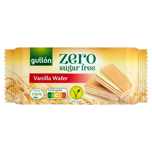 Biscuiti - Gullon Diet Nature Napolitane Cu Vanilie Fara Zahar x 60 g