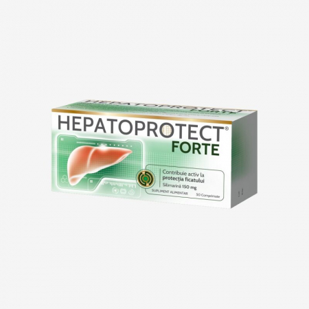 Protectoare si detoxifiante - Hepatoprotect Forte x 50 cpr.