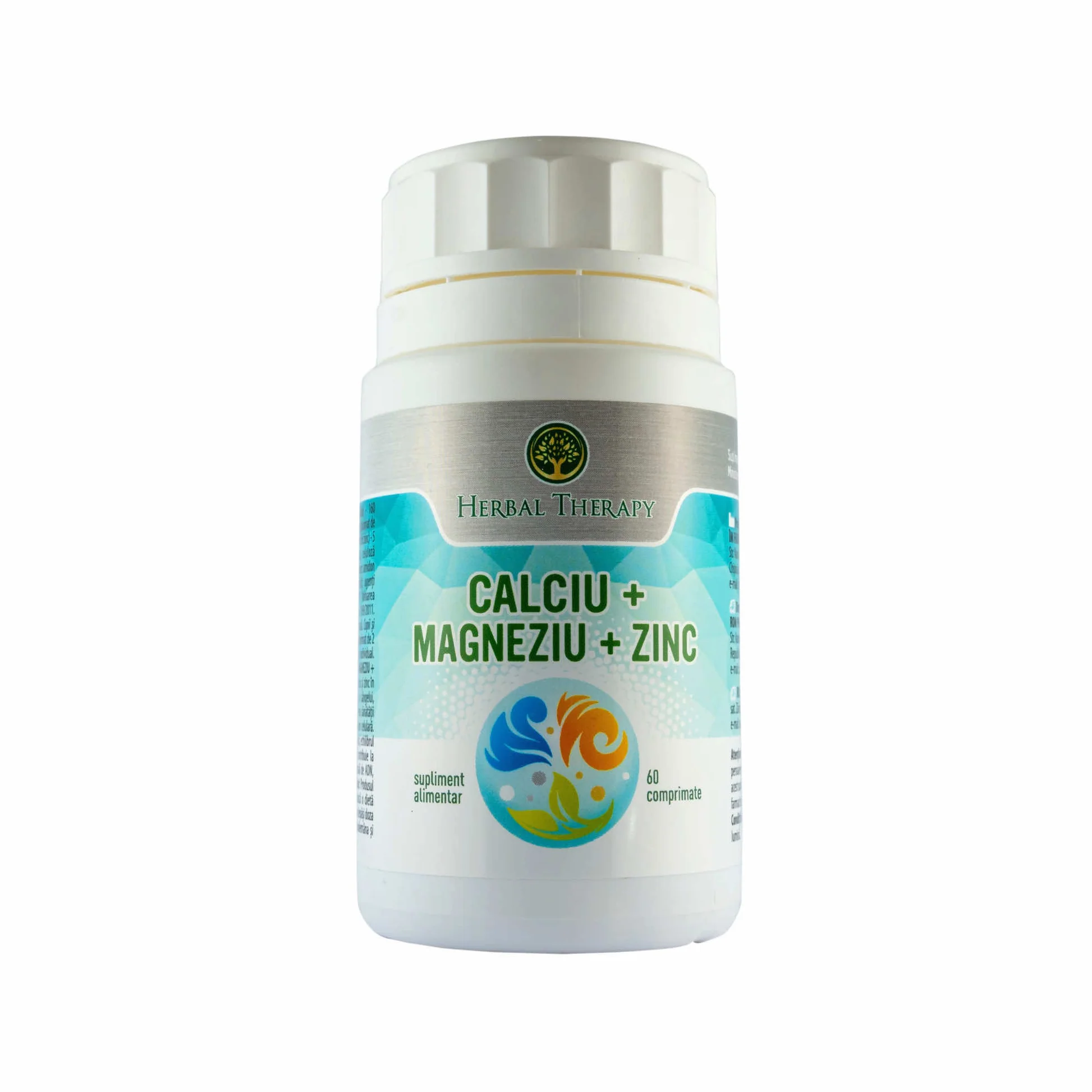 Suplimente alimentare/Dispozitive medicale - Herbal Therapy Calciu+Magneziu+Zinc x 60 cpr.