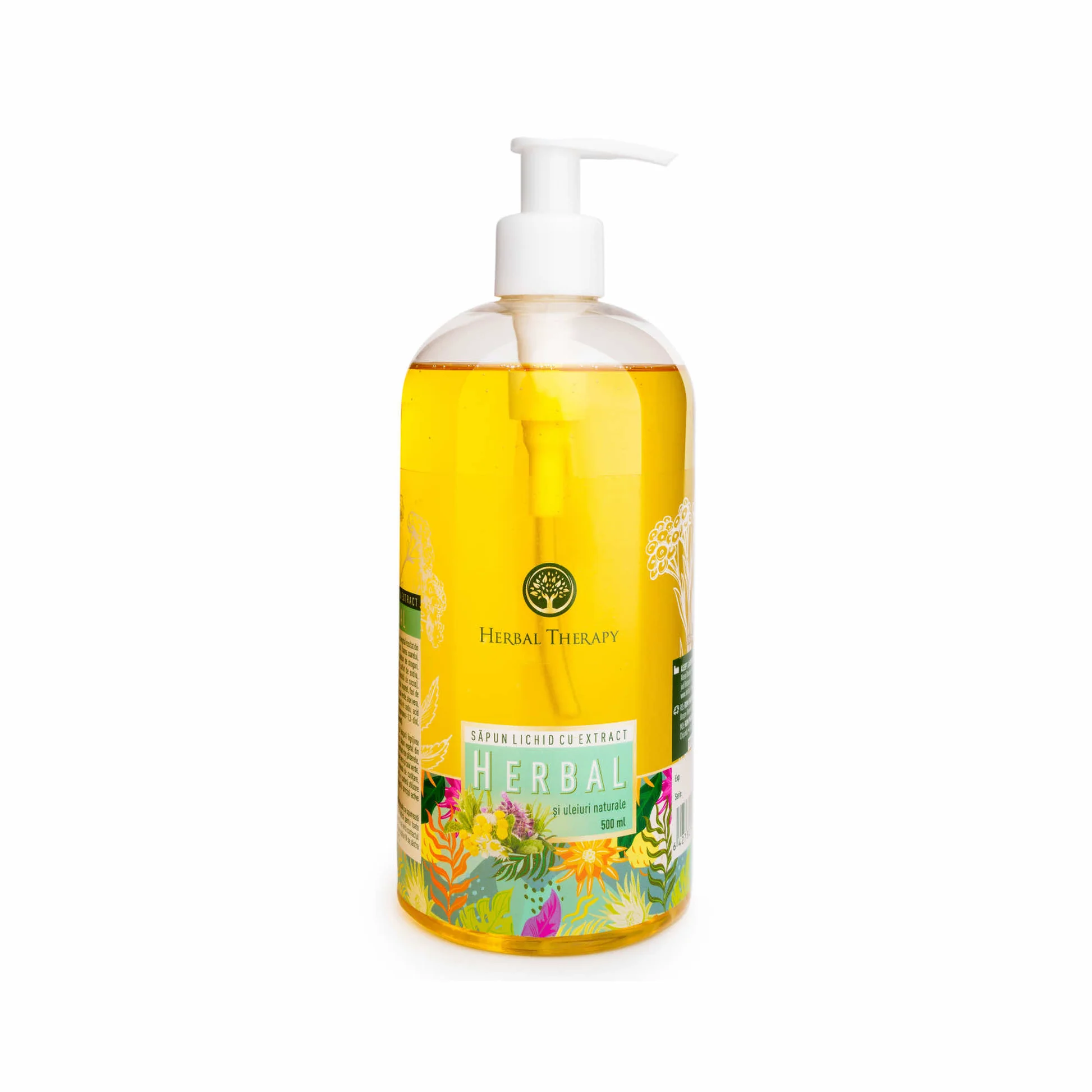 Frumusete si ingrijire - Herbal Therapy Sapun Lichid Cu Extracte Herbal Si Uleiuri Naturale Pentru Piele Sensibila x 500 ml