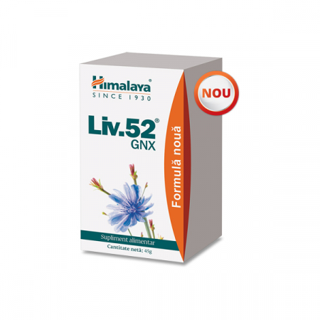 Afectiuni hepato-biliare - Himalaya Liv 52 GNX x 60 cpr.