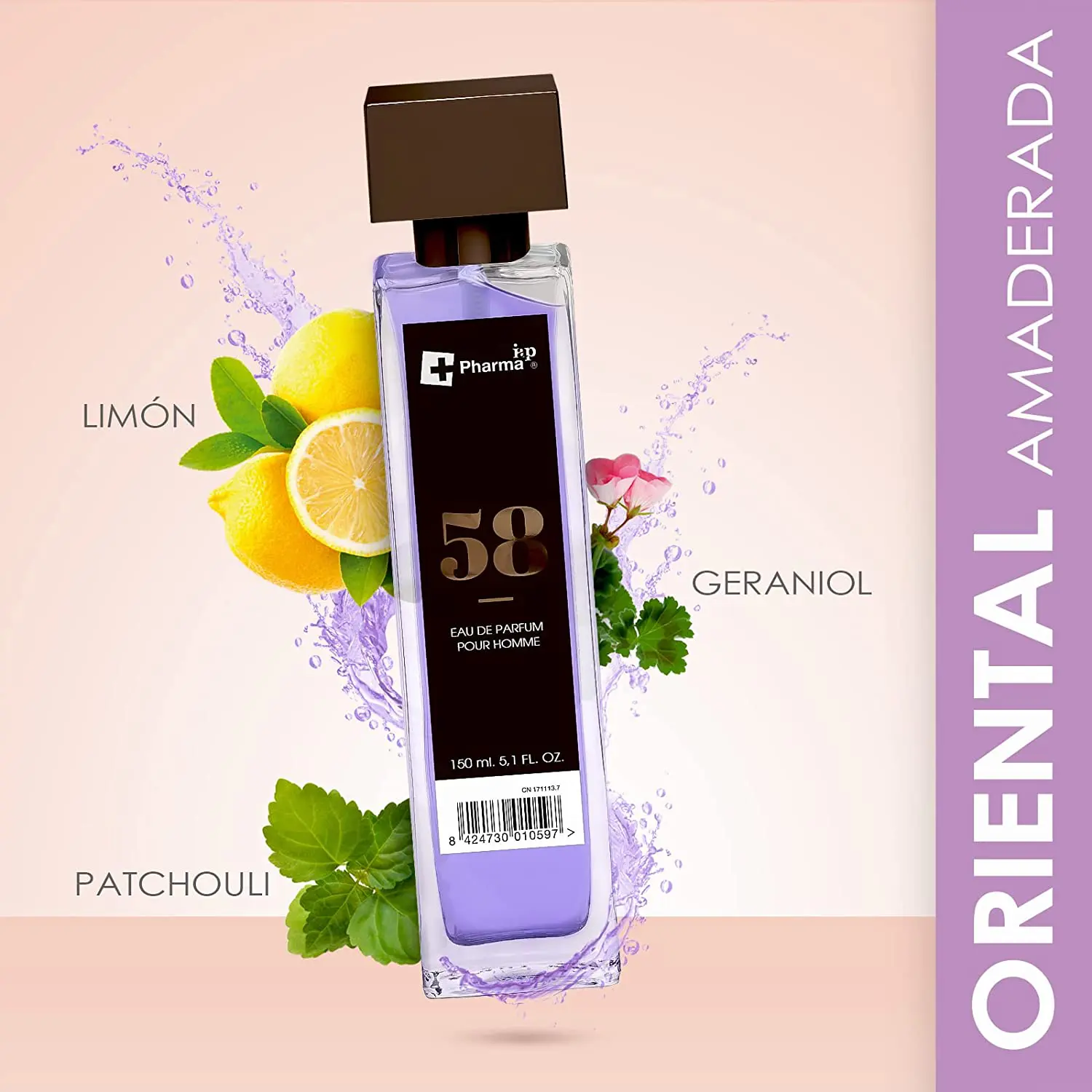 Parfumuri - IAP Pharma Apa De Parfum Barbati Nr. 58 x 150 ml